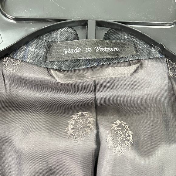 Lauren Ralph Lauren 2 Button Blazer 50 Windowpane Overcheck Tailored Sport Coat - Picture 8 of 16